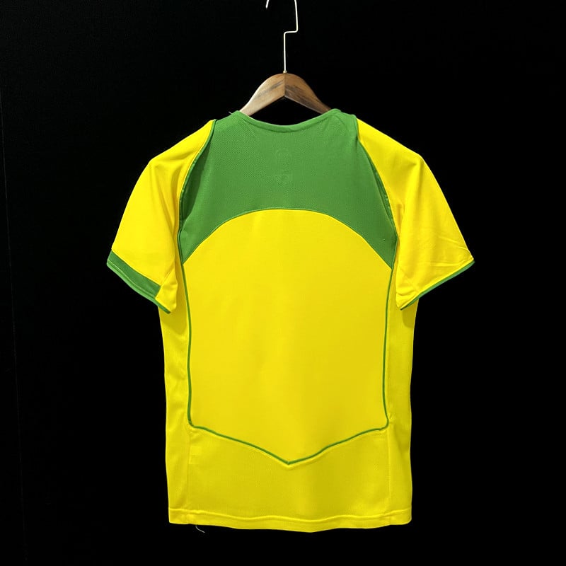Brésil Maillot Rétro 2004/06 Domicile