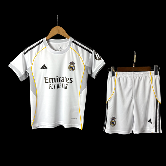 Real Madrid Kids Maillot Domicile 25/26