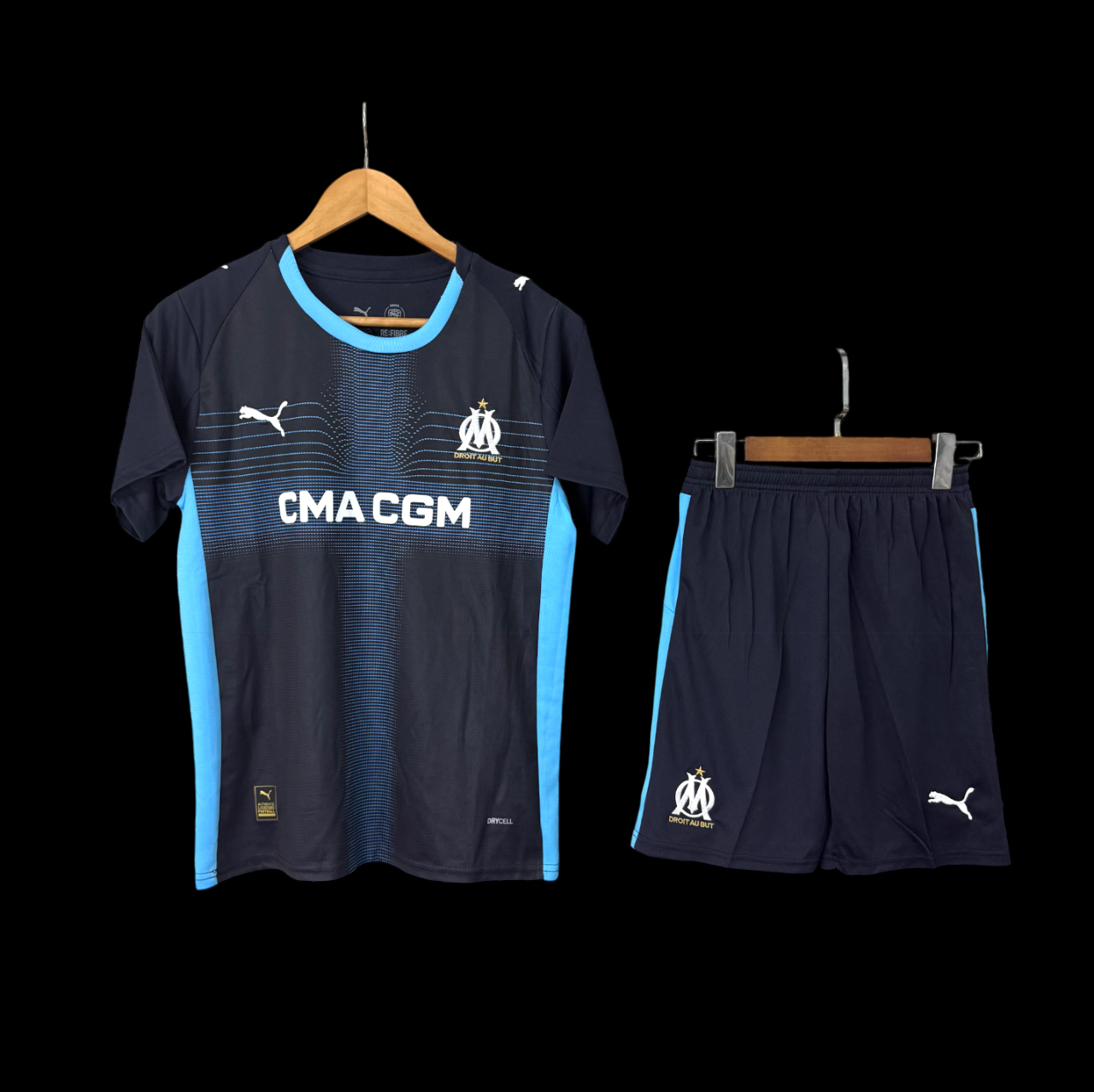 Marseille Kids Maillot Exterieur 25/26
