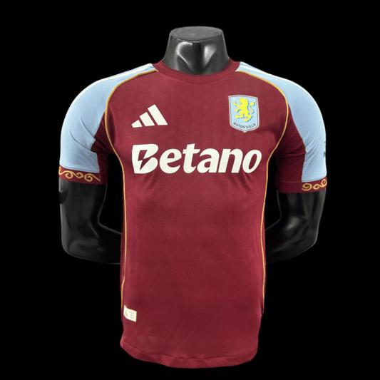 Aston Villa Maillot Domicile 25/26 – Version Player