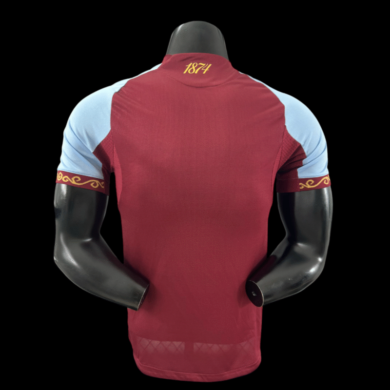 Aston Villa Maillot Domicile 25/26 – Version Player