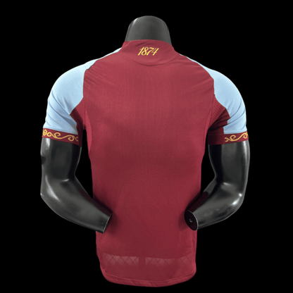 Aston Villa Maillot Domicile 25/26 – Version Player